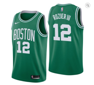 Terry Rozier 2018-19 Boston Celtics Nike Game Worn Jersey FanaticsCOA  BOSE02345