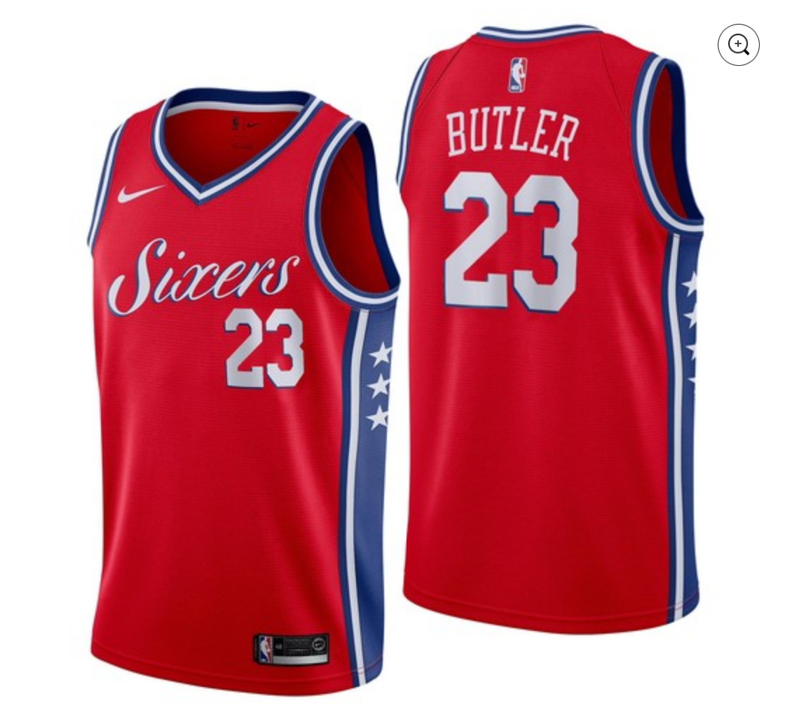jimmy butler 76ers jersey