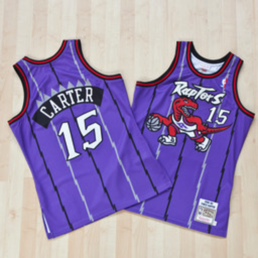 NBA TORONTO RAPTORS SWINGMAN JERSEY 1998-99 VINCE CARTER