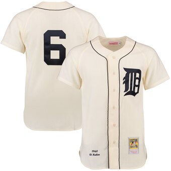 Al Kaline 1968 Detroit Tigers Mitchell & Ness Authentic Throwback