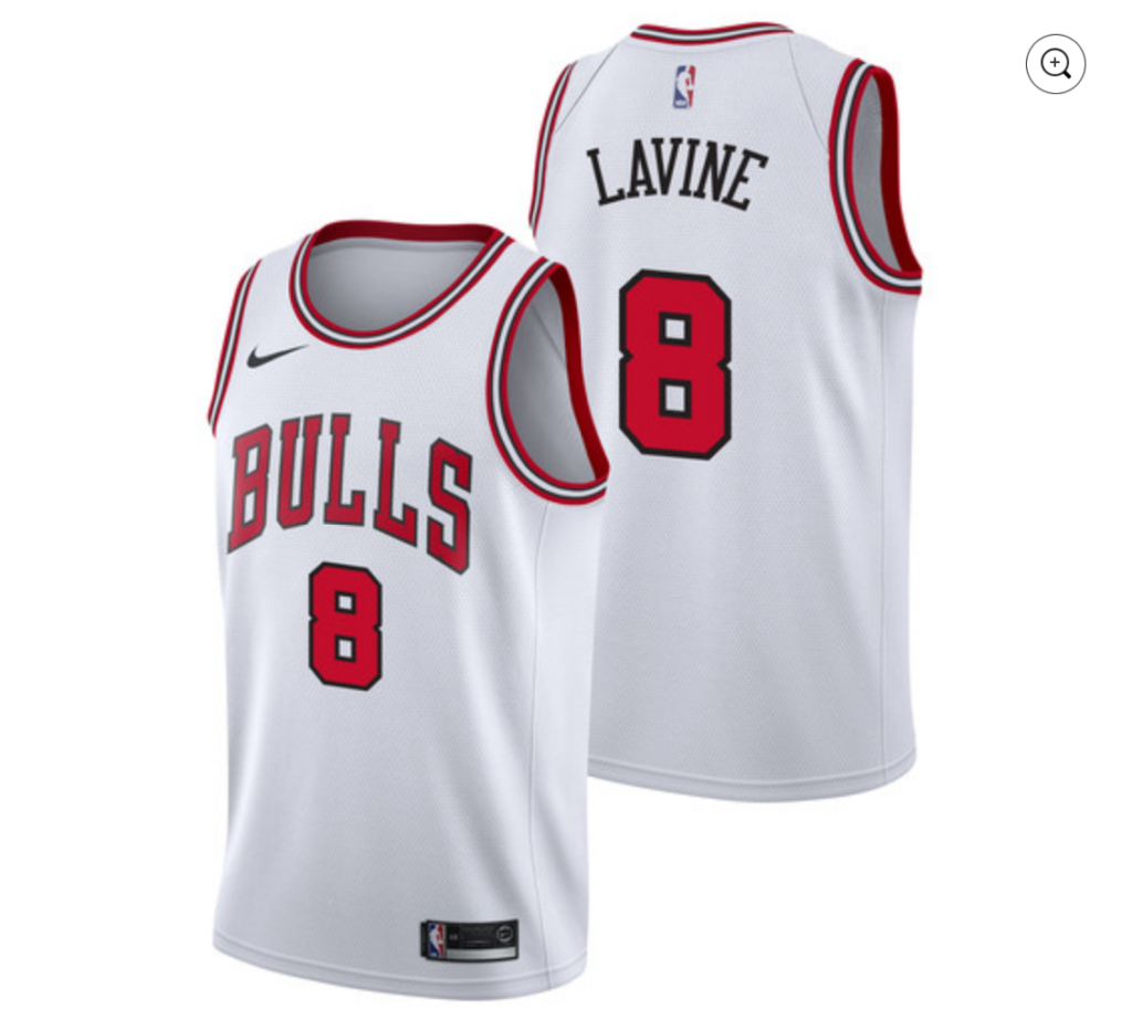 Chicago Bulls Nike [Association Edition] Jersey – Zach Lavine – ThanoSport