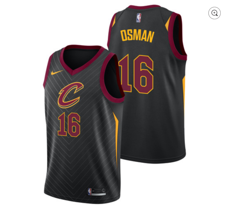 Cleveland Cavaliers [Statement Edition]Jersey – Cedi Osman – ThanoSport