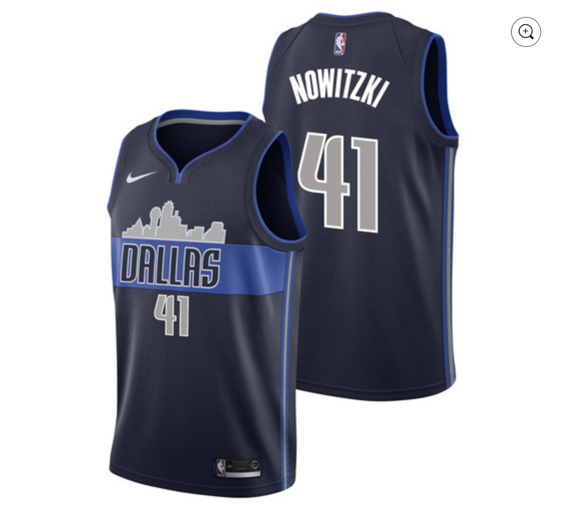 Dirk Nowitzki Mavericks Icon Edition Nike NBA Swingman Jersey