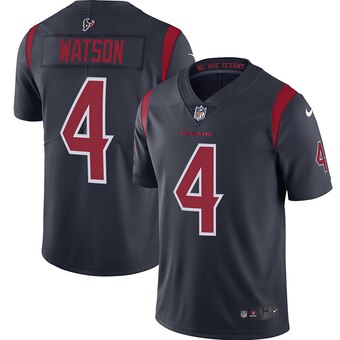 Deshaun Watson Houston Texans Nike Color Rush Vapor Limited Jersey – White  – ThanoSport