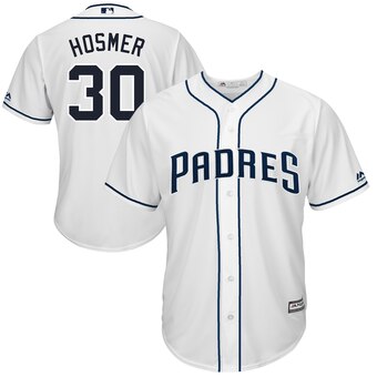 Eric Hosmer San Diego Padres Majestic Home Cool Base Player Replica Jersey  – White – ThanoSport