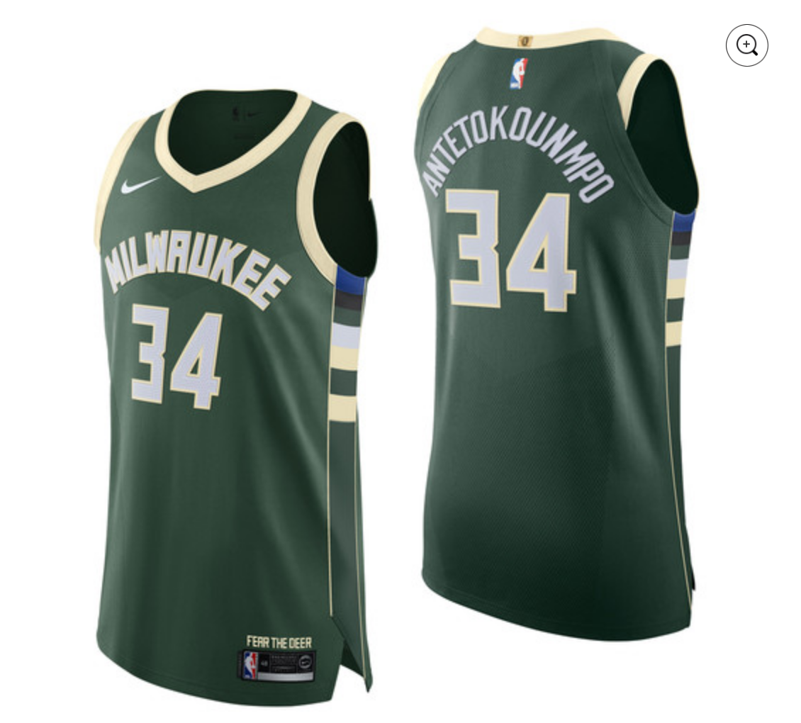 Milwaukee Bucks [Association Edition]Jersey – Giannis Antetokounmpo –  ThanoSport