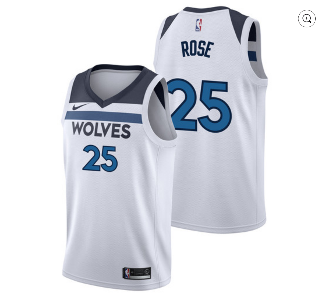 Minnesota Timberwolves [Association Edition] Jersey – Derrick Rose –  ThanoSport
