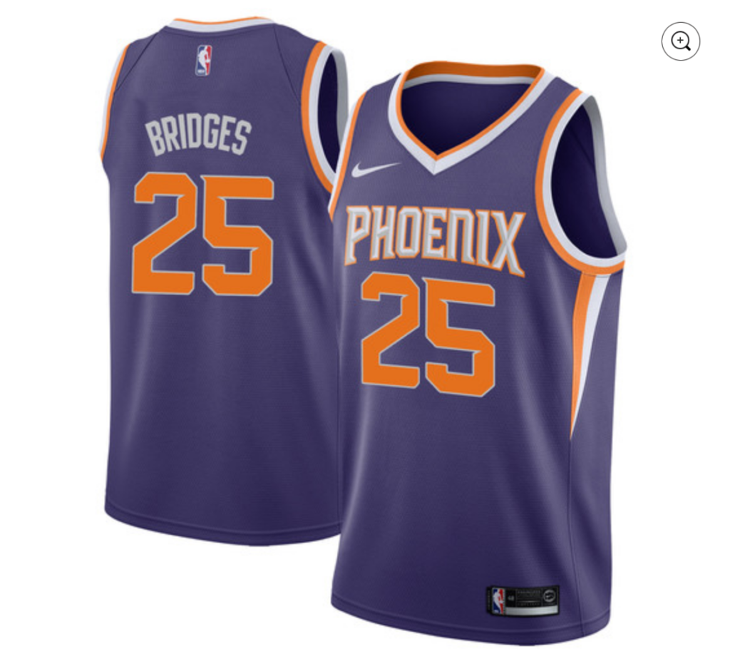 Phoenix Suns [icon Edition] Jersey – Mikal Bridges – Thanosport