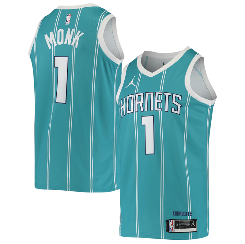 Malik Monk Charlotte Hornets 2020 21 Jersey – Statement Edition – Teal ...