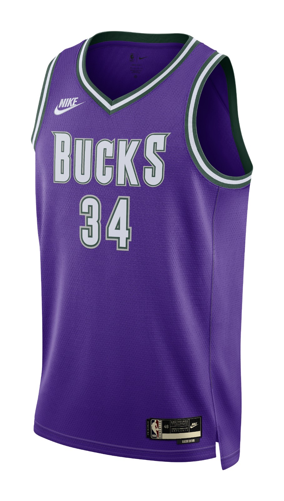 Milwaukee Bucks - The Bucks' Classic Edition uniform is Nike's